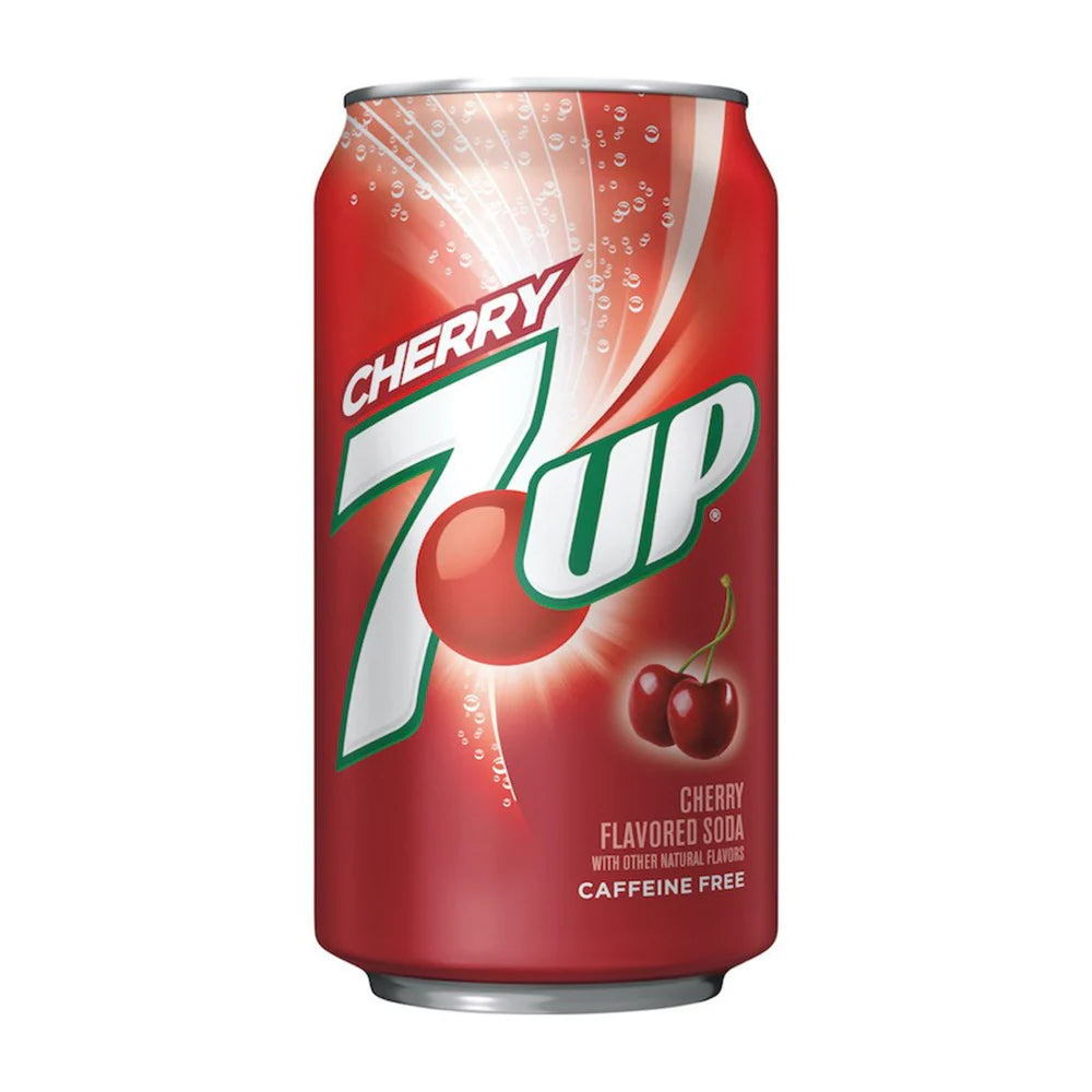 Exclusive 7up Cherry 355ml Caffeine Free