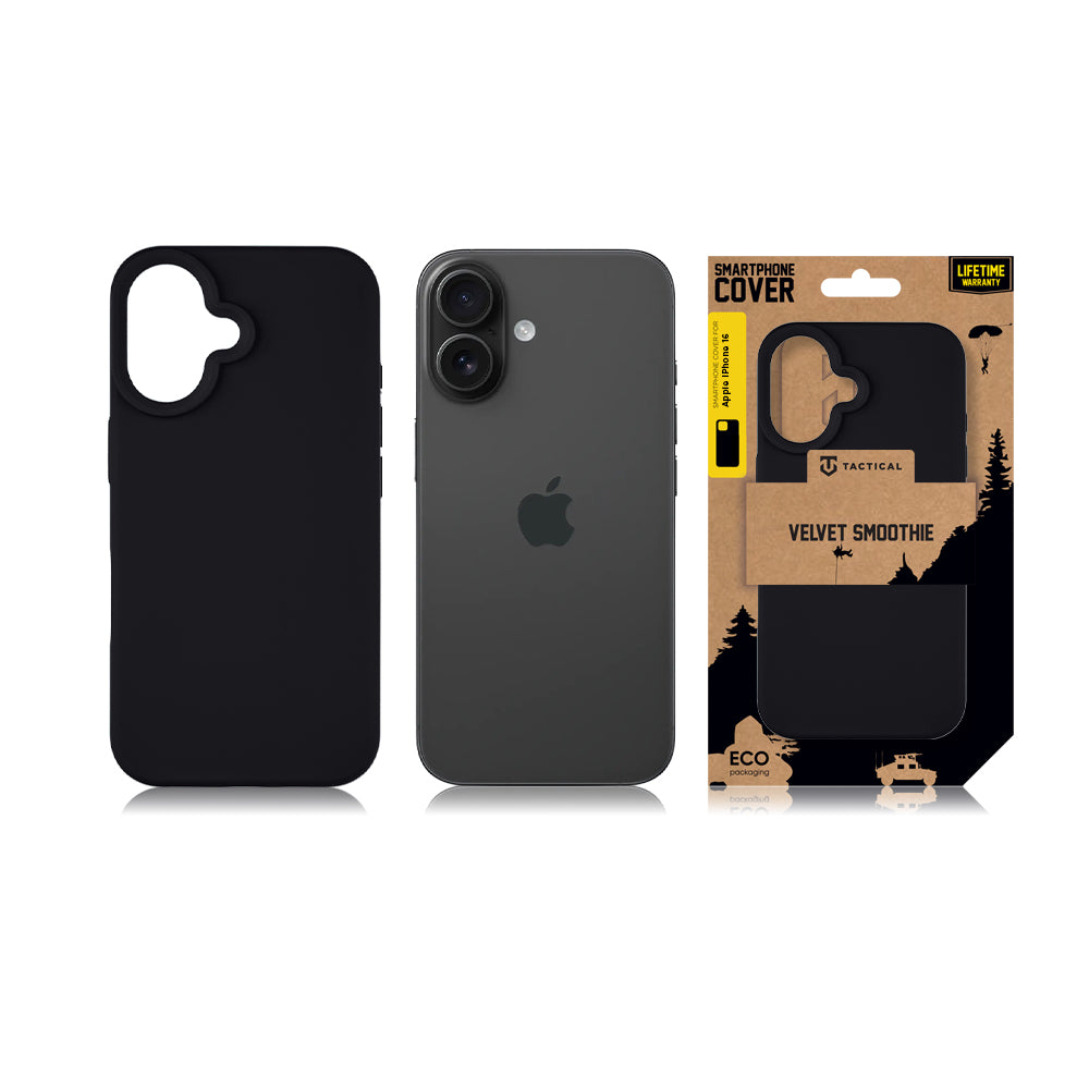 Tactical iPhone 16 Velvet Smoothie Back Cover Banana