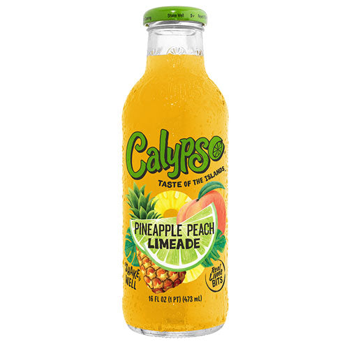 Calypso Pineapple Peach Limeade 473ml