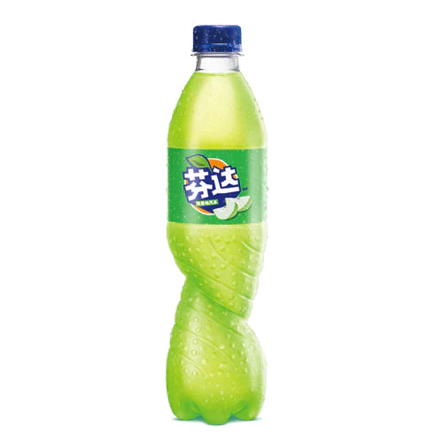 Fanta Bottle Green Apple China 500ml