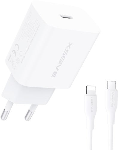 iPhone Oplader PD 20W Quick Charger met USB-C naar Lightning kabel (1 meter)